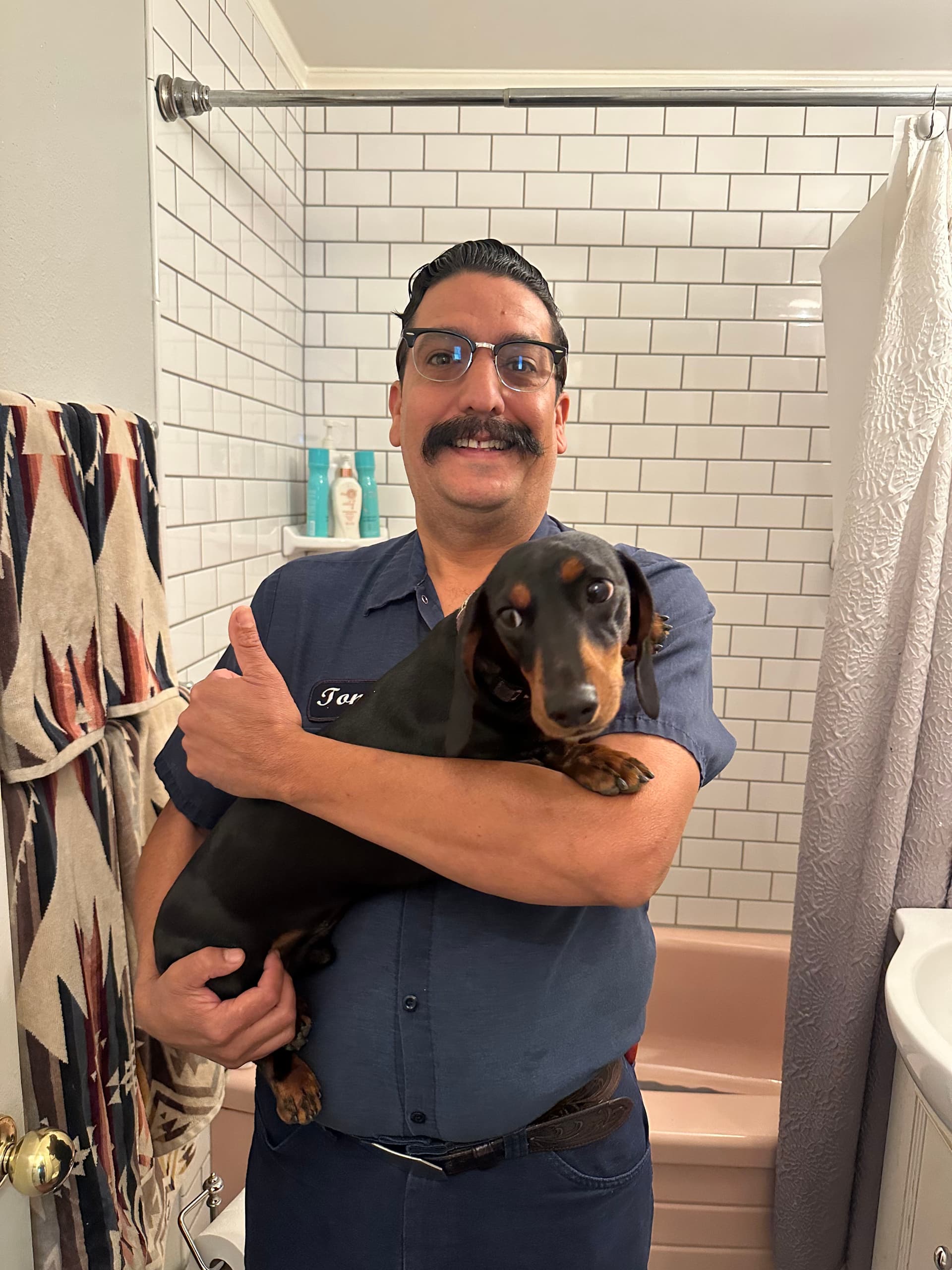 When the Homeowner's Dog Becomes Your Biggest Fan image